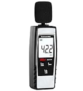 Decibel Meter Sound Level Reader 30-130dB(A), Hand-held Sound Noise Meter, Digital Noise Meter De...