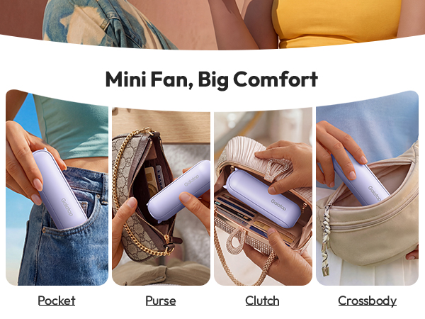 mini fan cute stuff rechargeable fan handheld sister birthday gifts portable fan for travel beach