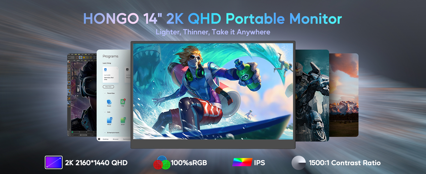 Portable monitor