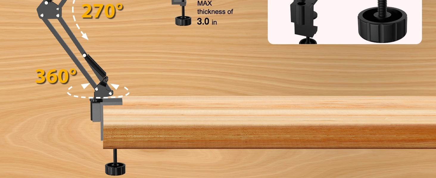 Desktop Clamp Magnifiers