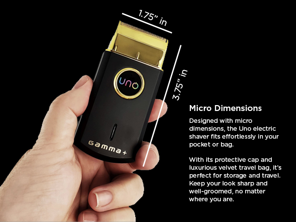 Gamma+ Uno Shaver