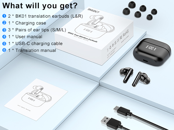 wireless translation earbuds