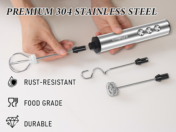 rechargeable frother handheld