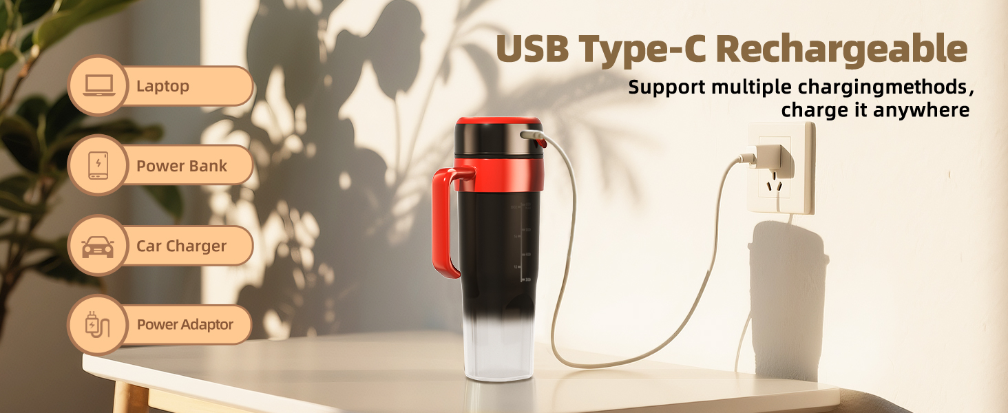 portable blender rechargeable