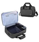 Luxja Projector Case, Projector Bag with Protective Laptop Sleeve, Projector Carrying Case with A...