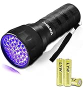 Black Light Flashlite, Vansky 21 LED UV Light Flashlight 395nm Ultraviolet Blacklight Pet Urine D...