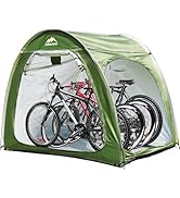 MAIZOA 82.6 x 65x 59 in Bike Storage Tent, Outdoor Portable Storage Shelter for 4-5 Bicycles, 210...