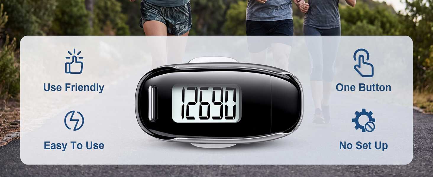 3D Pedometer for Walking