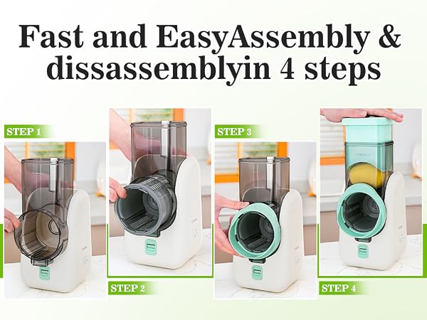 Four-step quick use