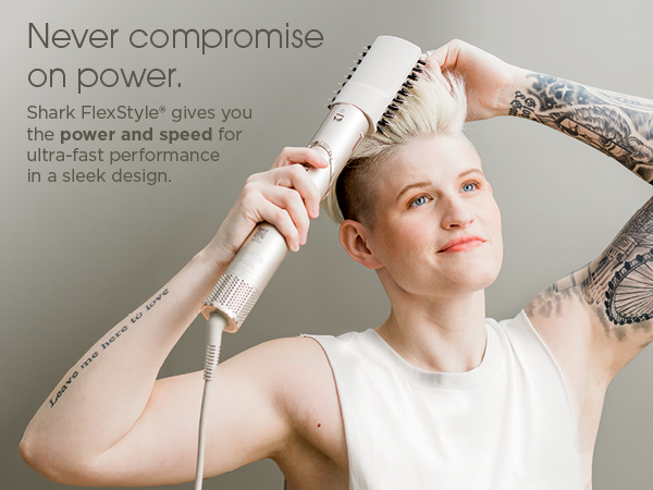 dry hair and split ends. Extreme heat. So Shark FlexStyle dries &amp; styles with no heat damage