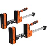 JORGENSEN 18-Inch Parallel Bar Clamp, Heavy-Duty Cabinet Master Clamp for Woodworking Glue-Up, 22...