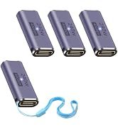 Duttek 240W USB C Coupler, 8K USB C Female to Female Adapter, 40Gbps USB Type C Extension Compati...