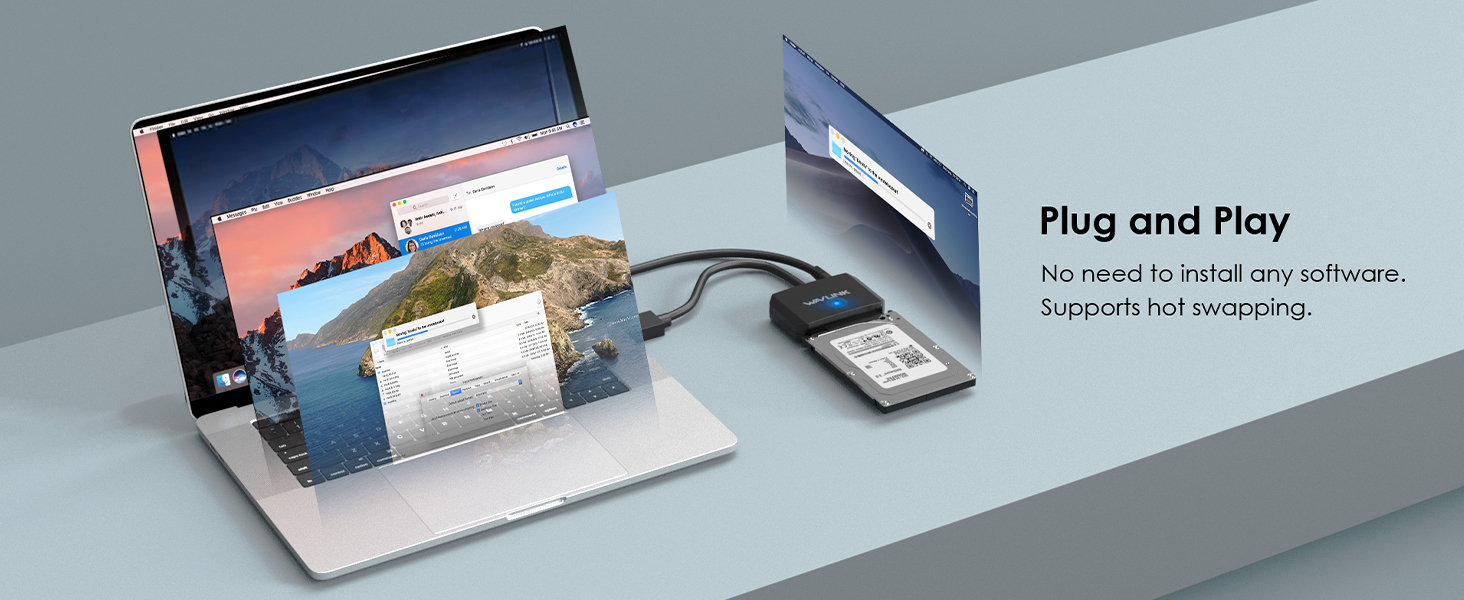 SATA to USB Type-A Hard Drive Cable