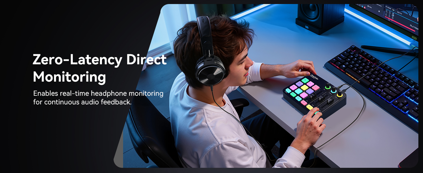 Zero-Latency Direct Monitoring