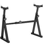 AODSK Heavy-Duty Z-Style Keyboard Stand for Digital Pianos - Adjustable Height 21.2-32.4 Inches, ...