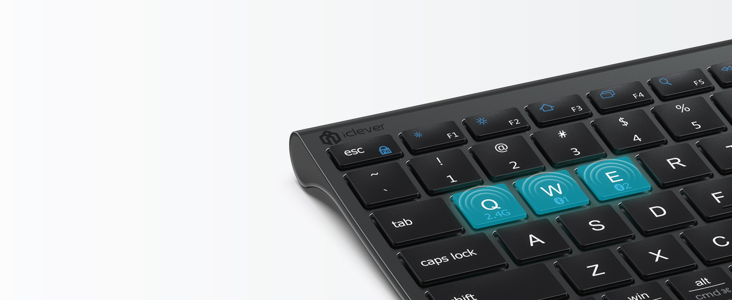 bluetooth + 2.4G dual mode connection