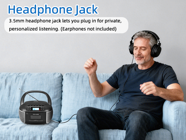 CD and Cassette Player