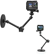 Mippko Magnetic Camera Mount for GoPro Hero/Insta 360 / DJI OSMO/AKASO Action Camera,3.46 inch Di...