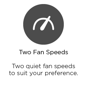 Two Fan Speeds