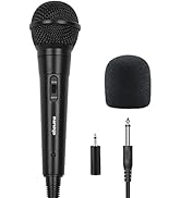 Marengo Handheld Wired Microphone, Cardioid Dynamic Vocal Mic with 13ft Cable and ON/Off Switch, ...