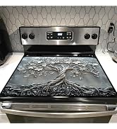 Glass stove top cover 28"x 20", Stove Top Covers for Electric Stove, Flat Range Mat for Glass Coo...