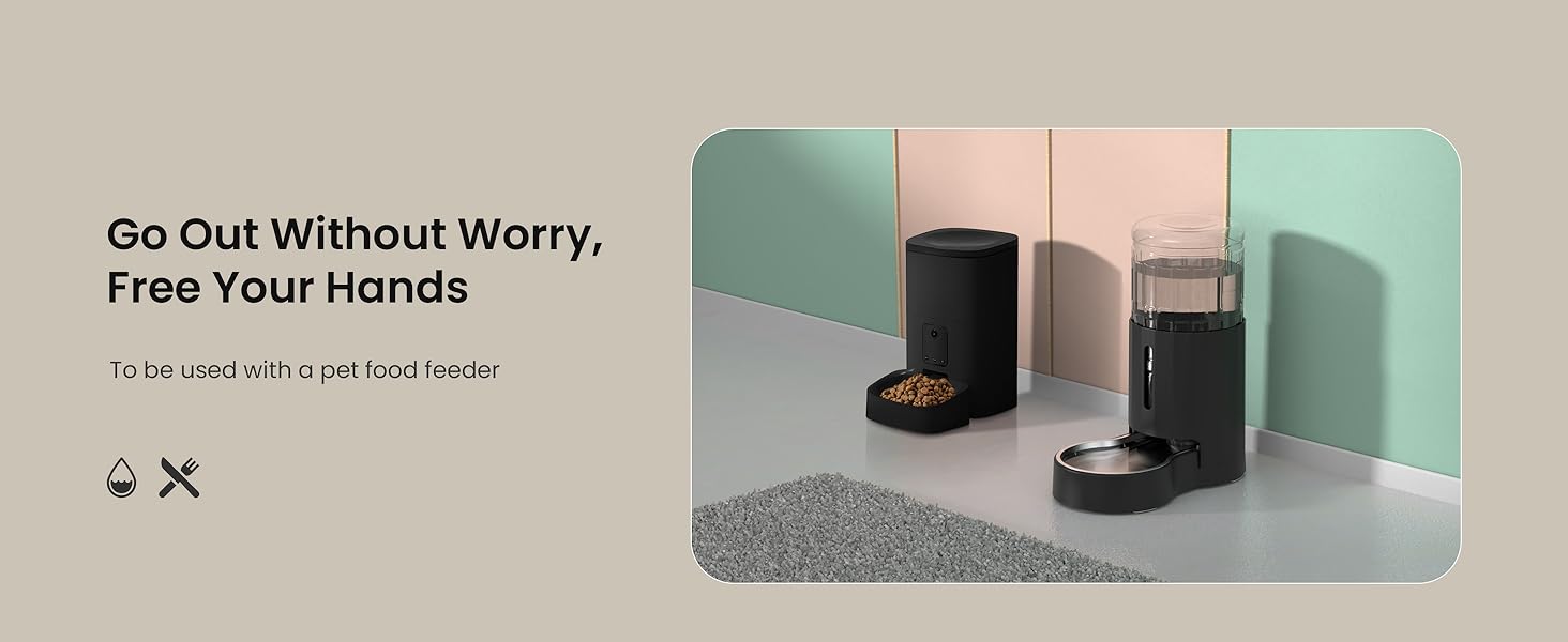 cat or dog water feeder