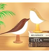 GODENBA Small Cordless Bird Lamp, Touch Night Light with 3 Color Temperature/Dimmer Brightness/To...