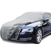 BDK Universal Fit Cover for Car, Sedan - UV & Dust Proof, Water Resistant (Gray) (Fit up to 228")