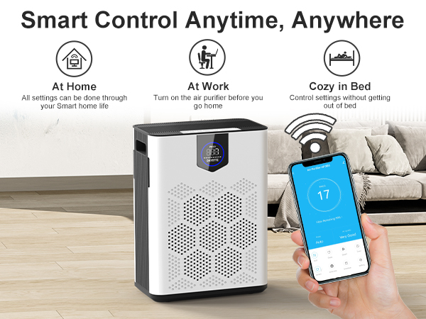 smart control air purifier