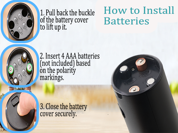 electric salt and pepper grinder set