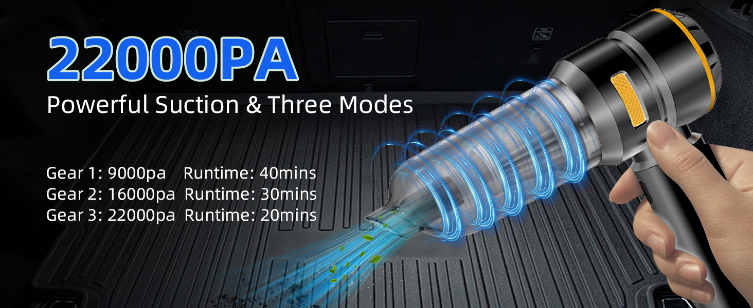 Car Vacuum Cleaner High Power