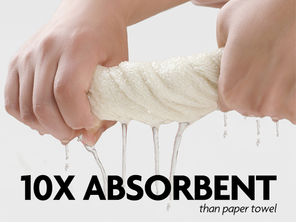 Fantasticlean Microfiber Cleaning Cloth Roll