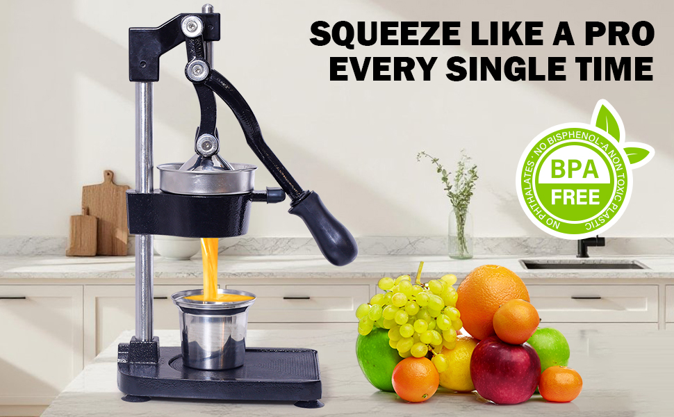 commercial manual juicer