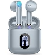 Wireless Earbuds, Bluetooth Headphones 5.4 with ENC Noise Cancelling Mic, 30H Bluetooth Ear buds ...