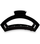 TELETIES - Open Claw Hair Clip - Strong Grip, Bendable Teeth, Comfortable Cutout Design - Ideal f...