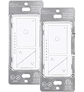 TORCHSTAR Dimmer Switch for LED Bulbs/CFL/Incandescent, 8 Brightness Levels, 3-Way Push Button Sw...