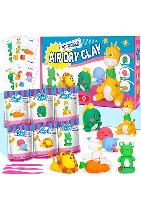 Animal Modeling Clay Kit