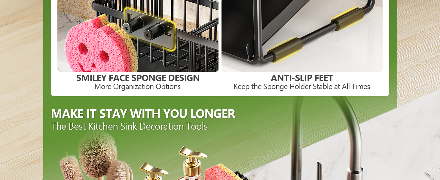 sink caddy kitchen sink organizer