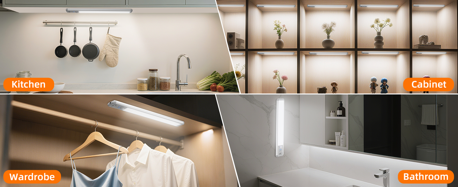 Closet lights battery operated