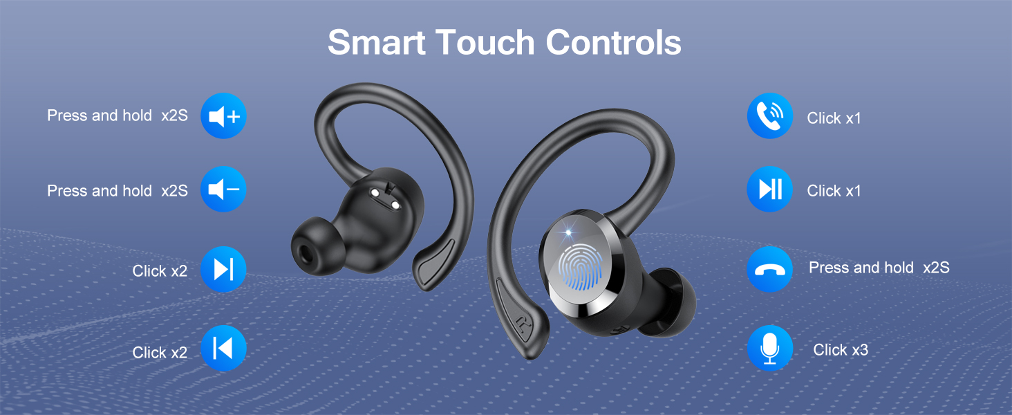 sports earbuds wireless bluetooth