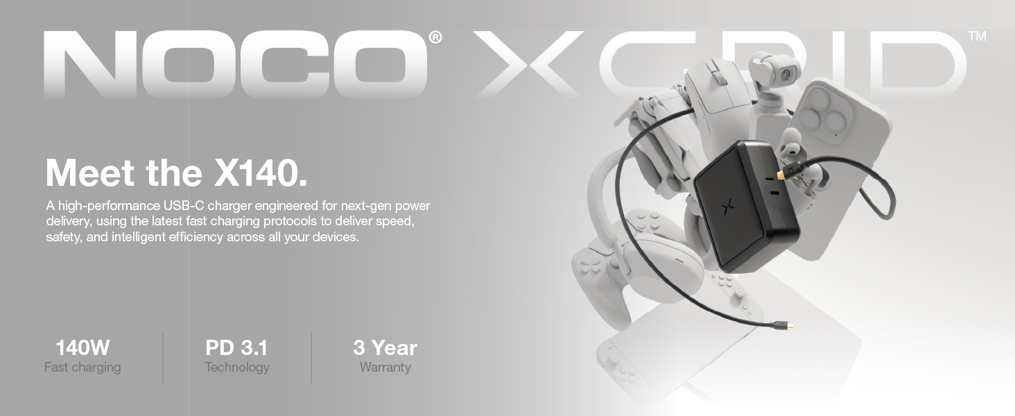 140W dual-port GaN charger for next-gen power delivery using the latest charging protocols