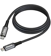 FiRoam USB C to USB C Cable Black 240W 8K 40Gbps 4.0 Fast Charging &amp; Audio/Video Data Transfer Br...