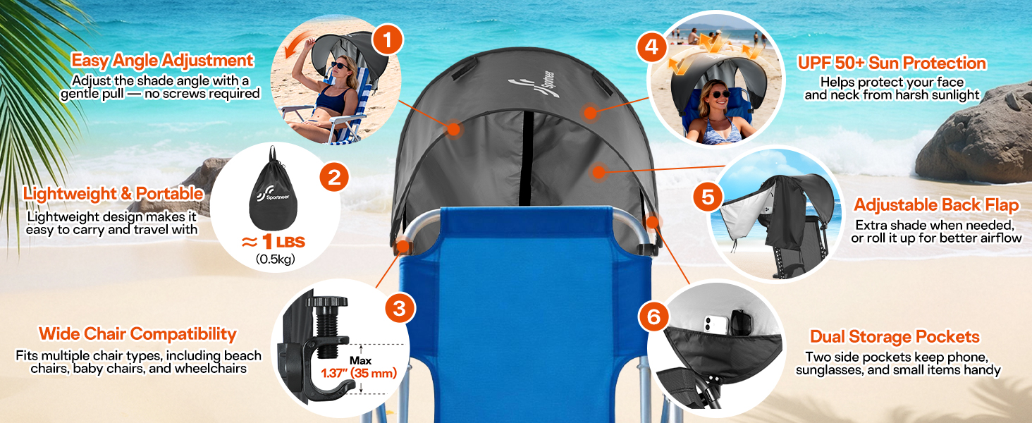 Chair Sun Shade