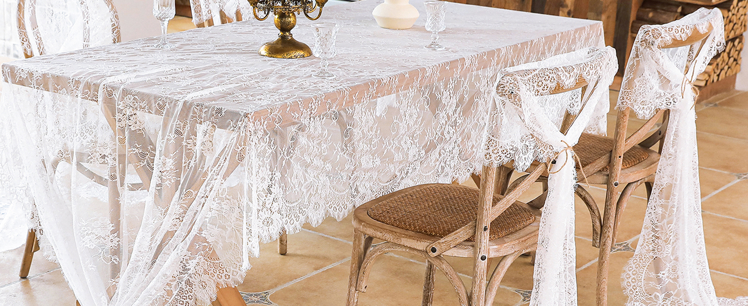 White Lace tablecloth