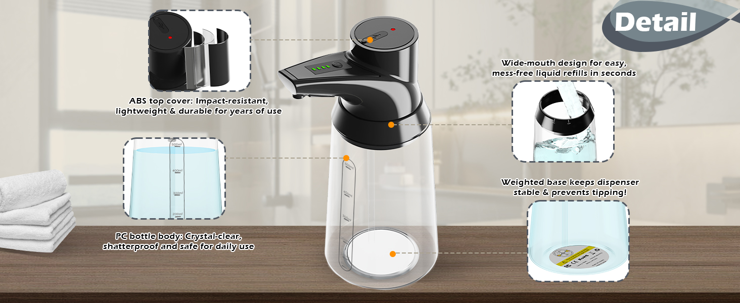 automatic dish soap dispenser