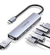 LENTION USB C Hub with 4K@60Hz HDMI, 2 USB C and 2 USB 3.2 Gen2 Transfer Data in 10Gbps Max, 100W...