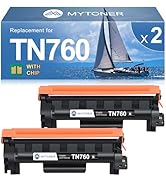MYTONER Toner Cartridge Compatible Replacement for Brother TN760 TN730 TN-730/TN-760 Black High Y...