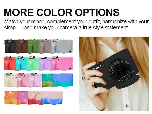 Camera Cover Silicone Camera Sleeve Body Skin