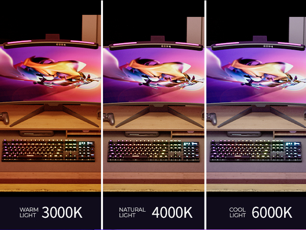 Curved Monitor Light Bar