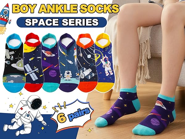 Kids Boys Ankle Socks